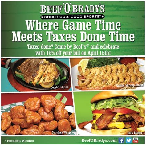 Food coupons uses your location to find you the best coupons in your area for both well known chains as well as local restaurants. Pinned April 12th: 15% off the tab Monday at Beef OBradys ...