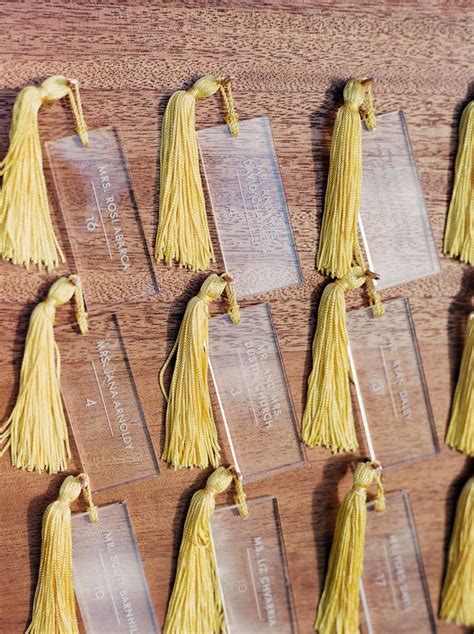 We did not find results for: Acrylic Escort Cards with Yellow Tassels