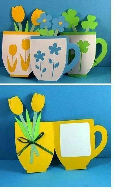 See more ideas about cards, mothers day cards, mothers day. Card ideas for kids | moederdag knutselen | Pinterest ...