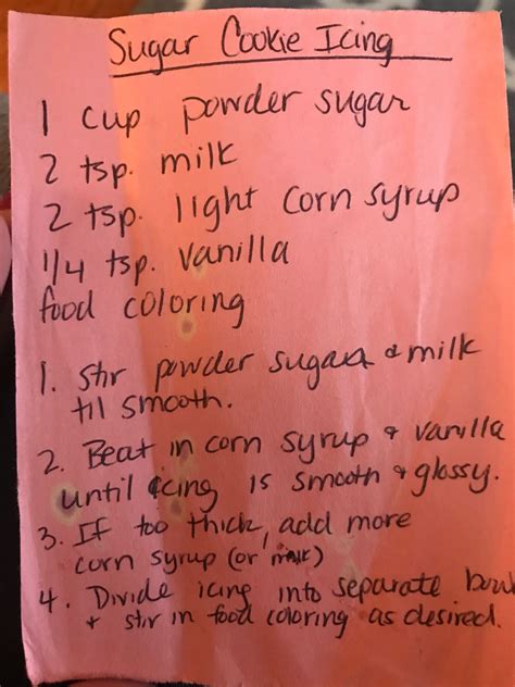 You'll be creating two different thicknesses of icing, the outline icing and the flood icing. Cookie Icing No Corn Syrup - 35 Of the Best Ideas for ...
