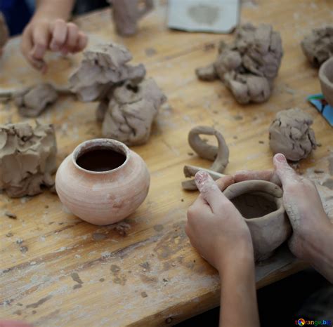 Pottery making clay crafting diy handmade № 42415