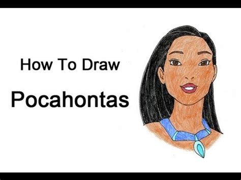 You can print out the base construction lines and start drawing on tracing paper or you can draw the grid layout yourself using the following steps… contour pocahontas, trying to vary the thickness and darkness of the line. How to Draw Pocahontas - YouTube