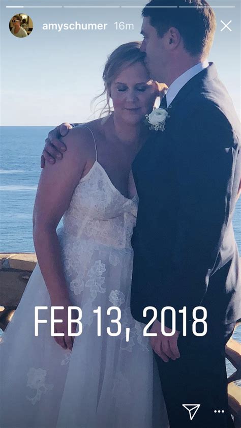 She followed a steady rise to fame, placing fourth on nbc's last comic standing. Amy Schumer Shares Wedding Photos, Insists She's 'Not ...