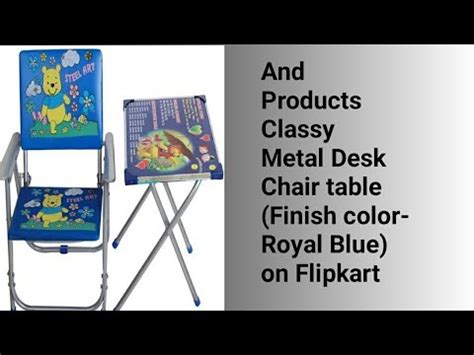 5.0 out of 5 stars 4. Amazing Kids table and chair set Unboxing -And Products Classy Metal Desk Chair on Flipkart ...