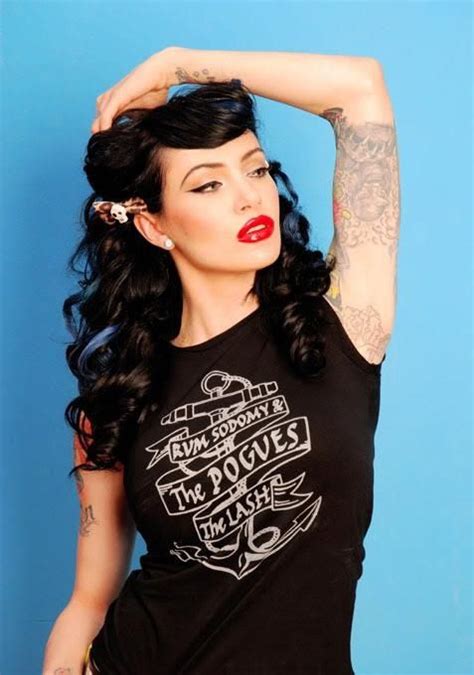 Still sexy, but cute and fun. Rockabilly hairstyles | Pin Up Girls | Pinterest
