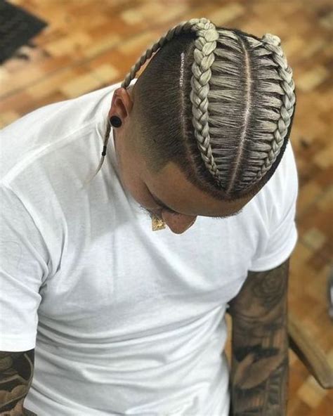 Dark ash blonde hair speaking of dark ash blonde, it's one of our favorite takes on the ash blonde hair color trend! Ash Blonde Highlights Braid in 2020 | Braid styles for men ...