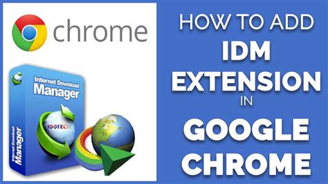 How To Add IDM Extension In Google Chrome | 2020 - YouTube