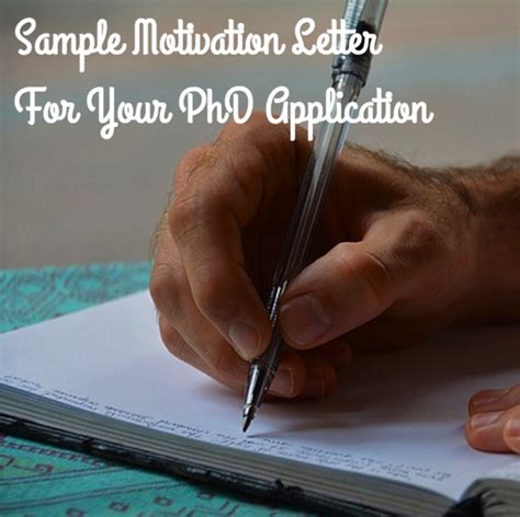 How should i structure my motivation letter? Sample Motivation Letter For Your Economics PhD ...