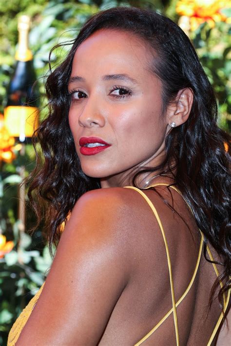 Dania has a population of 105 million people. DANIA RAMIREZ at Veuve Clicquot Polo Classic at Will ...
