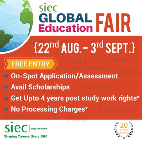 GLOBAL EDUCATION FAIR | Education fair, Global education, Education