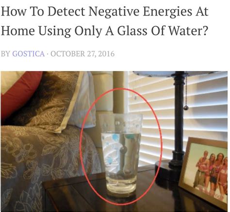 Your home's energy works the same way. How To Detect Negative Energies At Home Using Only A Glass ...