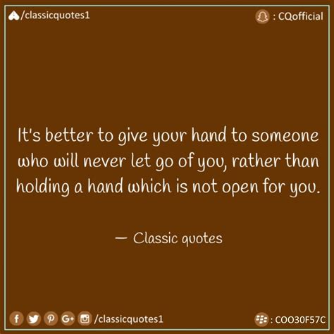 You better lose yourself in the music, the moment you own it, you better never let it go you only get one shot, do not miss your chance to blow this opportunity comes once in a lifetime you better. It's better to give your hand to someone who will never ...