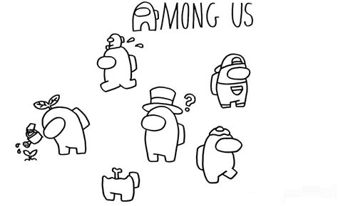 Among us coloring pages are a good way for kids to develop their habit of coloring and painting, introduce them new colors, improve the we have a collection of top 26 free printable among us coloring sheet at onlinecoloringpages for children to download, print and color at their pastime. Among Us 4 Coloring Page - Free Printable Coloring Pages for Kids