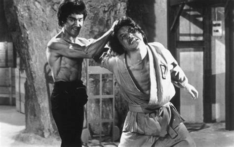 I know there is more of a legend than everything in his life but i consider him a devoted martial arts student that used the cinema to his purposes. Two kung fu legends in one picture. Bruce Lee and Jackie ...