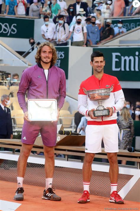 Buscará su 19° major el domingo ante tsitsipas (5°). Stefanos Tsitsipas, Novak Djokovic - Novak Djokovic s'est ...