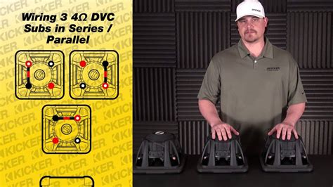 And if the subs are wired in series, would each sub receive 400w? Subwoofer Wiring: Three DVC Subs in Series Parallel - YouTube