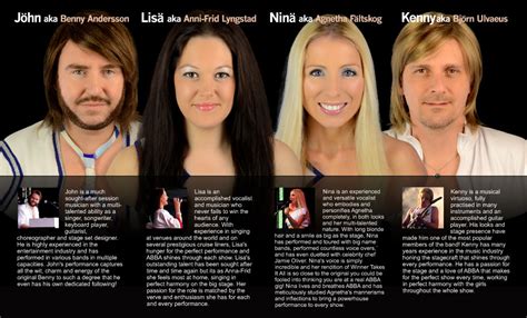 Browse abba tribute groups and contact your favorites. abba tributes, abba tribute bands, abba tribute groups ...