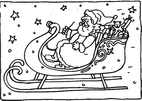 Coloriageetdessins.com vous offre la possibilité de colorier ou imprimer votre dessin dessin traineau du père noël en ligne gratuitement. 11 Classique Coloriage Père Noel Traineau Image - COLORIAGE