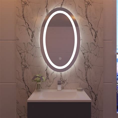 This mirror looks so beautiful in our remodeled bathroom. Wade Logan Arguelles Fog Free Bathroom Mirror | Wayfair.co.uk