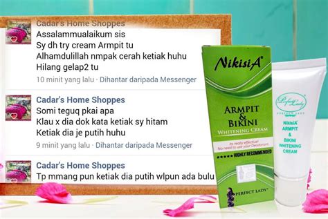 Bagi yang ingin guna cara tradisional, boleh gunakan tawas untuk mengatasi masalah ini. Armpit & Bikini Whitening Cream