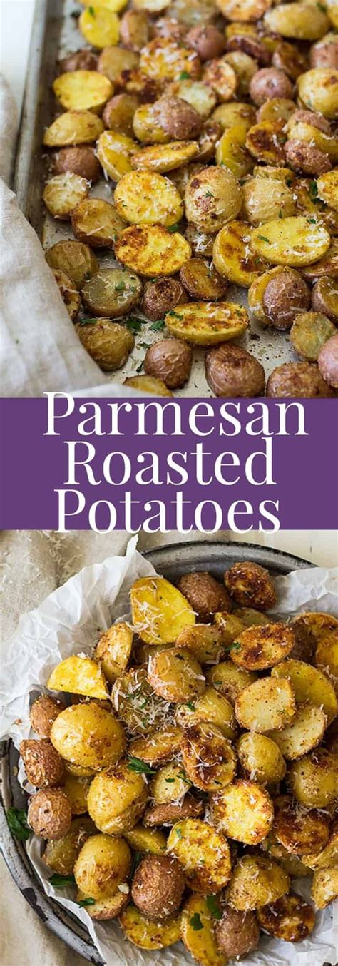 10 recipe ideas for pork tenderloin. These Roasted Parmesan Potatoes are a perfect side dish ...