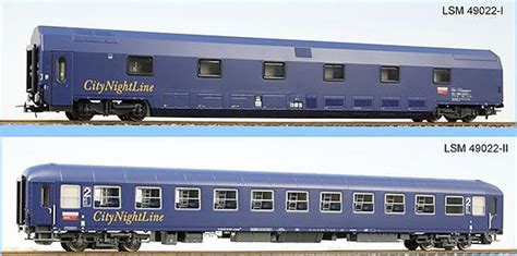 Ask a question about this item. LS Models Set of 2 Passenger Sleeping cars "City Night ...