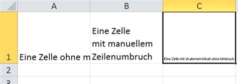 Ich habe schon ein bisschen mit makros rumprobiert, aber ich kenne mich da nicht. Zeilenumbruch in Excel | PCtipps.de