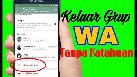 Cara bergabung dengan grup whatsapp indonesia. Ucapan Undur Diri Dari Grup Wa - Kumpulan Caption