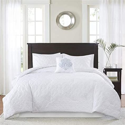 Shop wayfair for all the best california king comforters & sets. TRP 5 Piece Victorian Quilted White California King ...