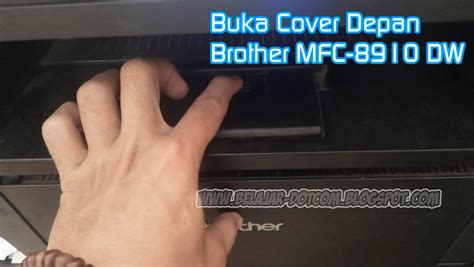 Fully open the top cover by lifting up on the handle (1). Cara Mengatasi "Replace Toner" Pada Printer Brother MFC ...