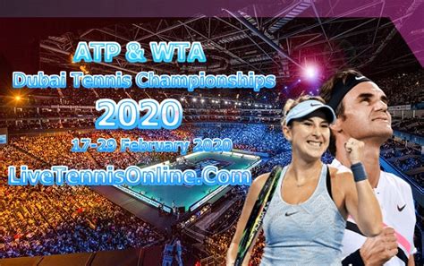 Get the latest tennis news and schedules via desktop notifications. WTA: Dubai Championship Live Stream 2021 | Tennis Live