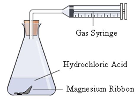 Magnesium + hydrochloric acid —> magnesium chloride + hydrogen. Chemistry investigation - GCSE Science - Marked by ...
