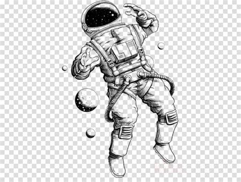 Astronaut clipart - Astronaut, Line Art, Drawing ...