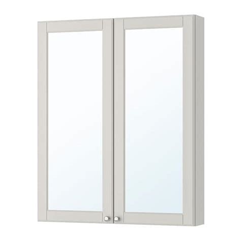 Maybe you would like to learn more about one of these? GODMORGON Mirror cabinet with 2 doors - Kasjön light grey ...