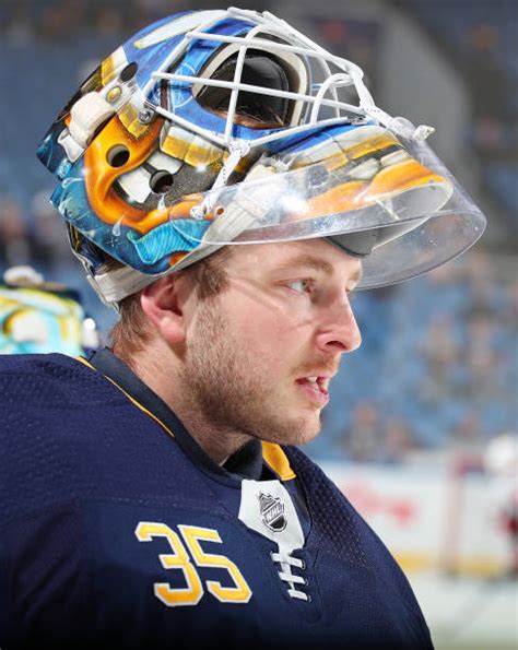 Linus ullmark (born 31 july 1993) is a swedish professional ice hockey goaltender for the buffalo sabres of the national hockey league (nhl). I Love Goalies!: Linus Ullmark 2018-19 Mask