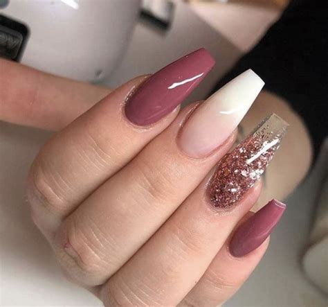 We did not find results for: Acrylic coffin nails on french tip ombre; clear nail with ...