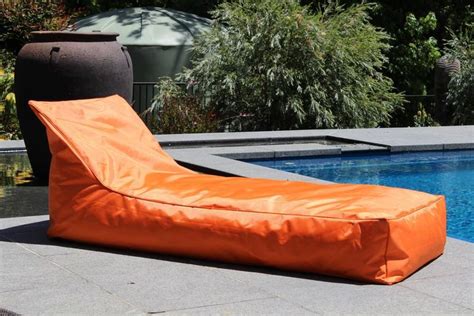 With perfectly enough space for two people, the lavista loveseat is a perfect example of how much bean bag chairs have evolved in the past years. Outdoor Beanbag Sun Lounge | Outdoor bean bag, Outdoor ...