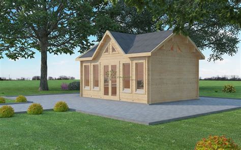 Home » log cabin models. Devon Clockhouse 5.5m x 4m - South West Log Cabins