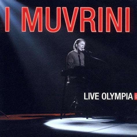Stay with times of india to get all the live updates on olympics 2021, india events at tokyo olympics, results, medal table and more on times of india. I Muvrini: Live Olympia 2011 (2 CDs) - jpc