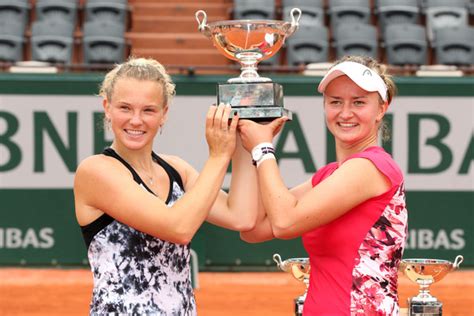 Une très grande performance de leur. WTA TENNIS COMENTADA POR JAVIER: Barbora Krejcikova and ...