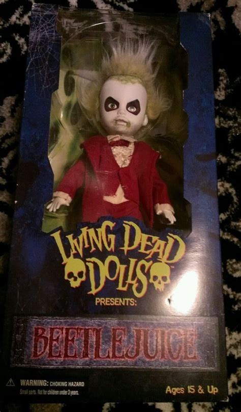 Beetlejuice is said to have been a civil servant and juno's assistant; Living Dead Dolls BEETLEJUICE | Living dead dolls, Living ...