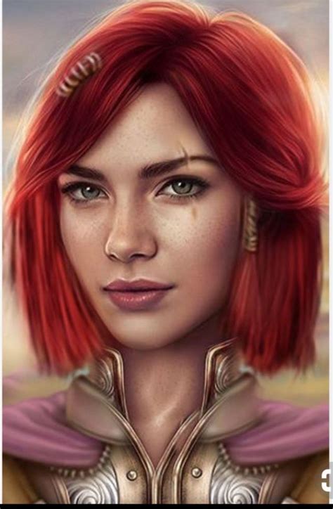 Red Hair Characters Female