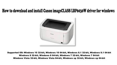 Choose compatible os version for driver canon imageclass lbp6030w and then click on download button. Canon Lbp6030/6040/6018L Driver ~ Canon Lbp6030 6040 6018l ...