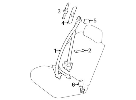 Fuse box diagram (fuse layout), location, and assignment of fuses and relays toyota 4runner (n210) (2002, 2003, 2004, 2005, 2006, 2007, 2008, 2009). Toyota 4Runner Seat Belt Lap and Shoulder Belt. Oak. SYSTEMS, Right, RESTRAINT, FRONT ...