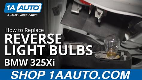 I did this on a 1999 m3. How to Replace Reverse Light Bulbs 97-06 BMW 325Xi - YouTube