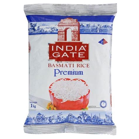 It is suitable for all dishes. India Gate Basmati Rice 1kg - Chennai Online