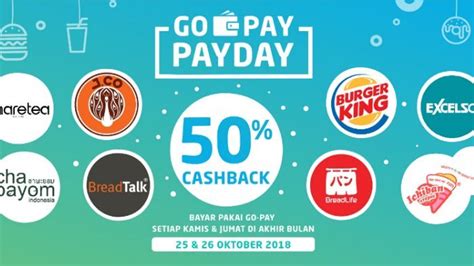 We did not find results for: Hanya Hari Ini dan Besok! Promo PAYDAY Go-Pay Cashback 50% ...