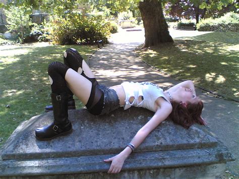 If you've got a gothic bent and are visiting massachusetts, then this boston goth travel guide has got you covered. Cute Graveyard Girl | Flickr - Photo Sharing!