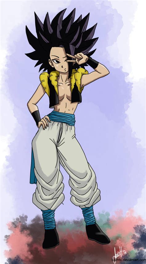 Uhh, is that your real name? Caulifla and Kale fusion (fusion dance) by luizhtx on ...