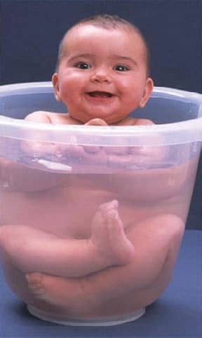 For babies who can sit up, fill the bath to the depth of their belly buttons. Is giving your baby a bath every night unhealthy? | The ...